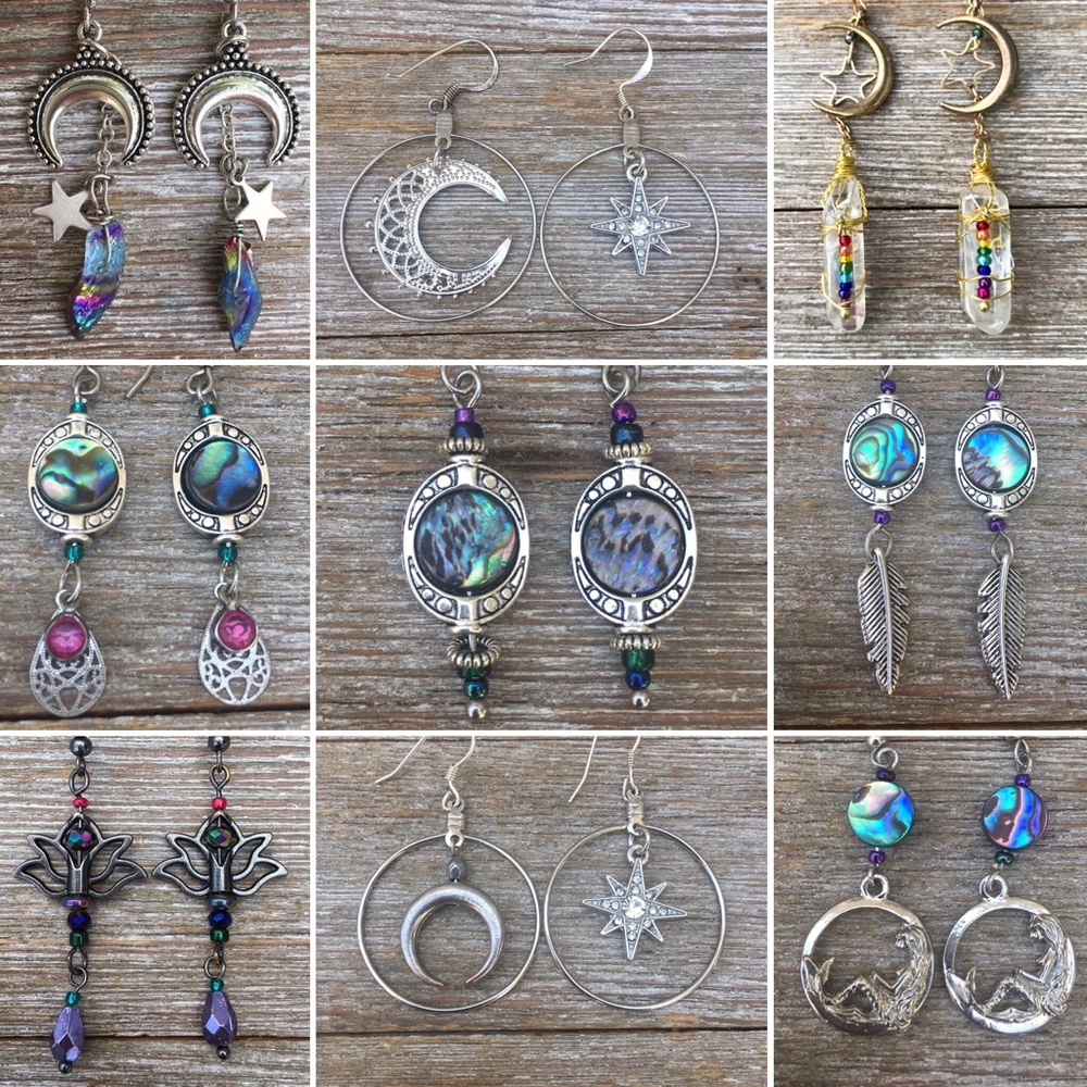 Luna Life Handmade Earrings $10-20